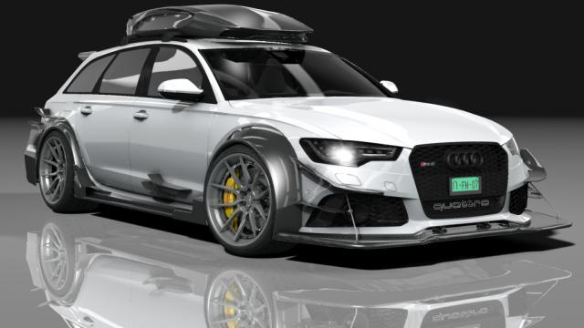 Audi RS6 DTM Roofbox S для Assetto Corsa