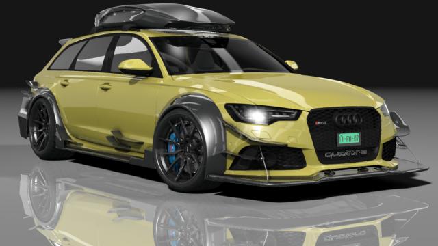 Audi RS6 DTM Roofbox S для Assetto Corsa