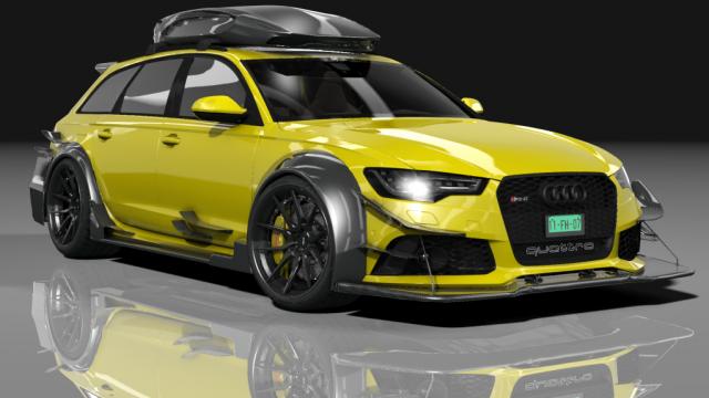 Audi RS6 DTM Roofbox S для Assetto Corsa