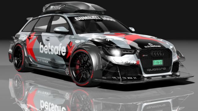 Audi RS6 DTM Roofbox S для Assetto Corsa