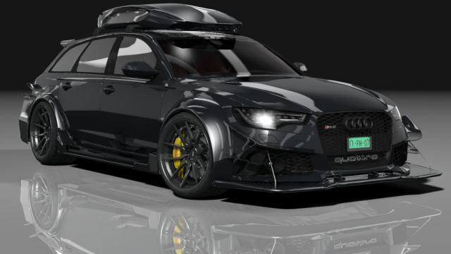 Audi RS6 DTM Roofbox S для Assetto Corsa