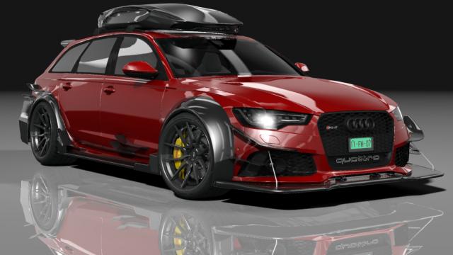 Audi RS6 DTM Roofbox S для Assetto Corsa