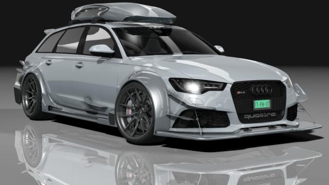 Audi RS6 DTM Roofbox S для Assetto Corsa