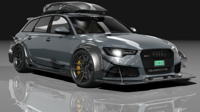 Audi RS6 DTM Roofbox S для Assetto Corsa