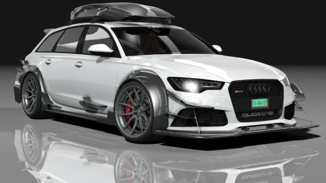 Audi RS6 DTM Roofbox S для Assetto Corsa