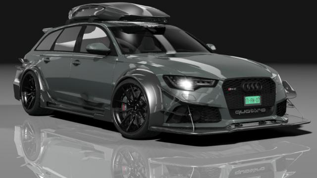 Audi RS6 DTM Roofbox S для Assetto Corsa