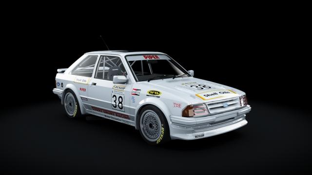 BTCC 1986 Ford Escort RS Turbo for Assetto Corsa