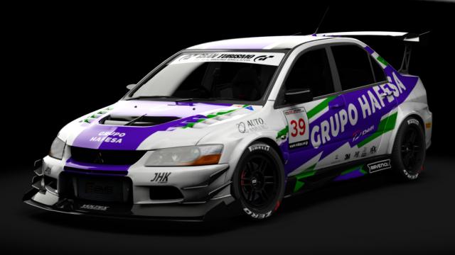 Mitsubishi Lancer Evolution IX Voltex Trophy for Assetto Corsa