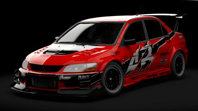 Mitsubishi Lancer Evolution IX Voltex Trophy for Assetto Corsa