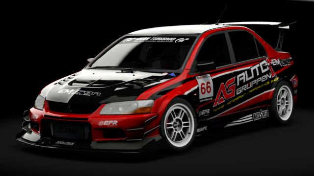 Mitsubishi Lancer Evolution IX Voltex Trophy for Assetto Corsa