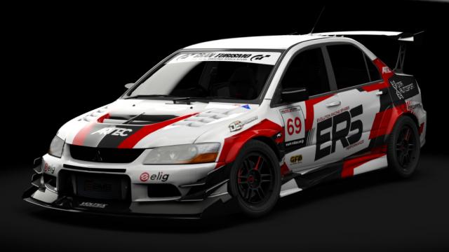 Mitsubishi Lancer Evolution IX Voltex Trophy for Assetto Corsa