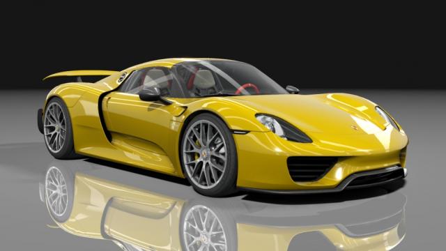 Porsche 918 Spyder VR1100 for Assetto Corsa