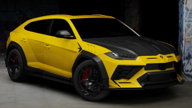 Lamborghini Urus Mansory | No Hesi Spec для Assetto Corsa