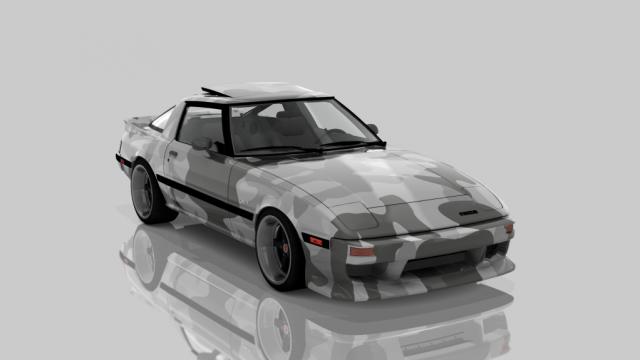 Mazda RX7 FB Race OEM for Assetto Corsa