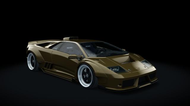 Lamborghini Diablo GT Widebody для Assetto Corsa