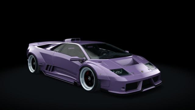 Lamborghini Diablo GT Widebody для Assetto Corsa