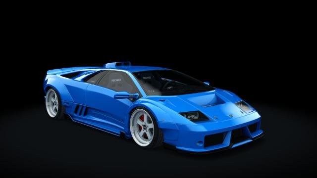 Lamborghini Diablo GT Widebody для Assetto Corsa