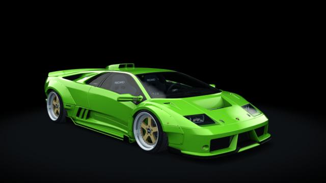 Lamborghini Diablo GT Widebody для Assetto Corsa