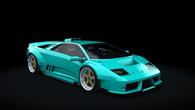 Lamborghini Diablo GT Widebody для Assetto Corsa