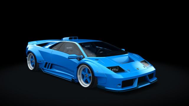 Lamborghini Diablo GT Widebody для Assetto Corsa