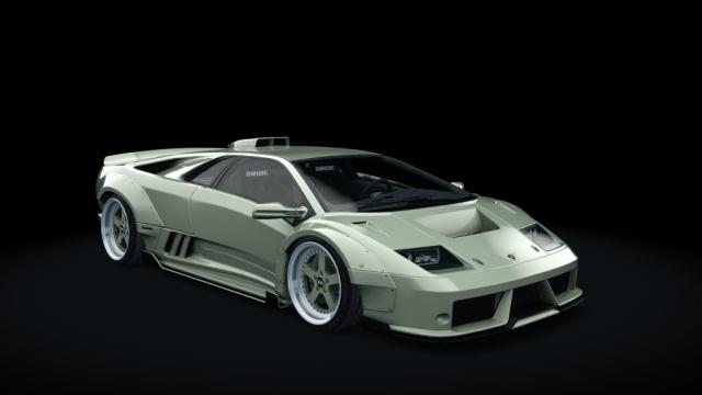 Lamborghini Diablo GT Widebody для Assetto Corsa