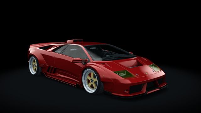 Lamborghini Diablo GT Widebody для Assetto Corsa