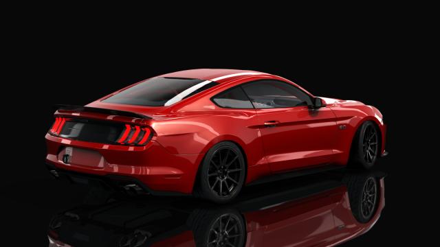 Ford Mustang GT 2018 FBO Track for Assetto Corsa