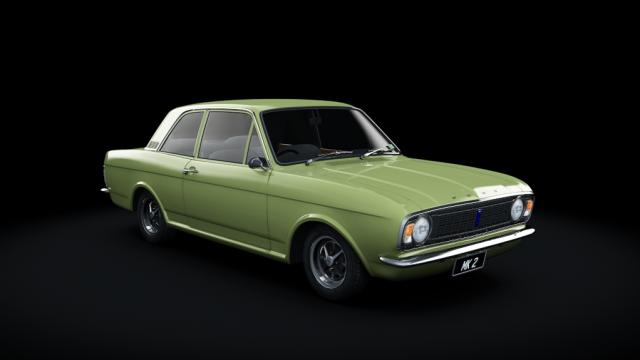 Ford Cortina Mk2 220 (1300) 2dr ATCC GrpE for Assetto Corsa