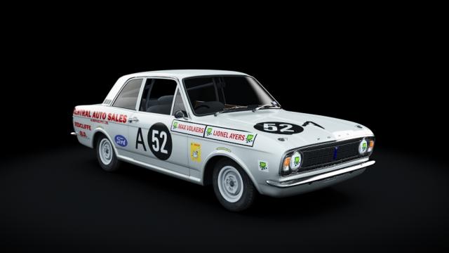 Ford Cortina Mk2 220 (1300) 2dr ATCC GrpE for Assetto Corsa