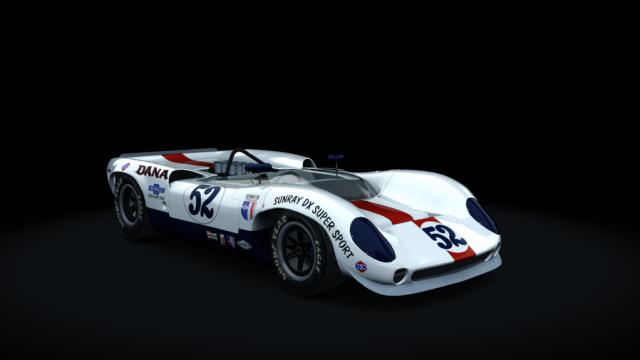 Lola T70 MkII Spyder (rF2) for Assetto Corsa