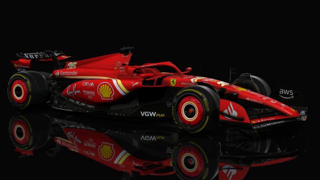 Ferrari SF-24 F1 2024 for Assetto Corsa