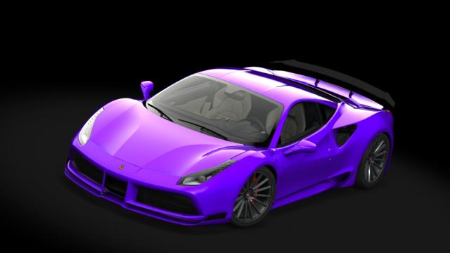 Ferrari 488 GTB N-Largo для Assetto Corsa