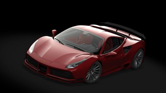 Ferrari 488 GTB N-Largo для Assetto Corsa