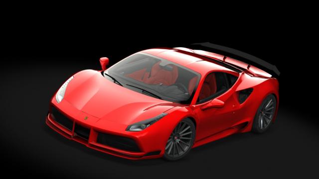 Ferrari 488 GTB N-Largo для Assetto Corsa