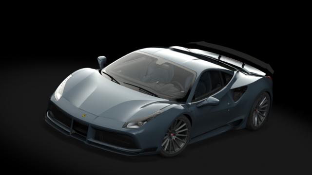 Ferrari 488 GTB N-Largo для Assetto Corsa