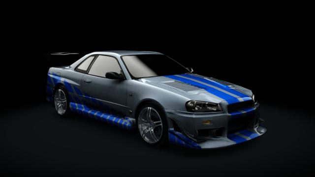 Nissan C-West N1 II Skyline GT-R R34