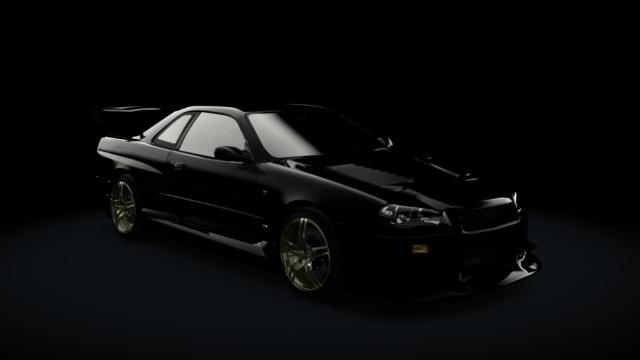 Nissan C-West N1 II Skyline GT-R R34 для Assetto Corsa