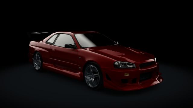 Nissan C-West N1 II Skyline GT-R R34 для Assetto Corsa