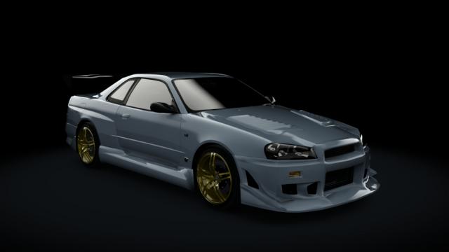 Nissan C-West N1 II Skyline GT-R R34 для Assetto Corsa