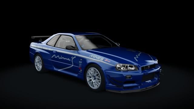 Mine’s BNR34 SKYLINE GT-R N1 base ’06 для Assetto Corsa