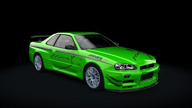 Mine’s BNR34 SKYLINE GT-R N1 base ’06 для Assetto Corsa