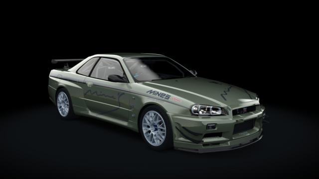 Mine’s BNR34 SKYLINE GT-R N1 base ’06 для Assetto Corsa