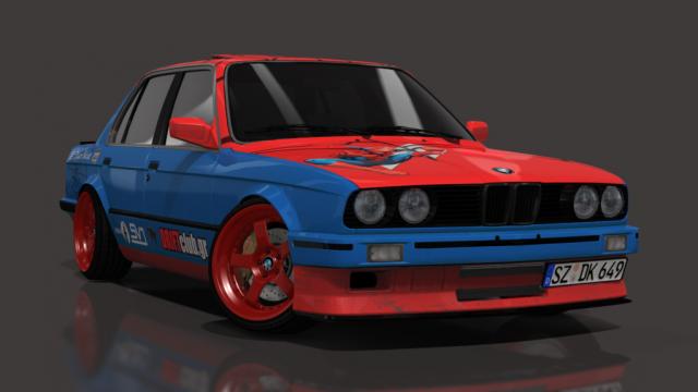 SVD BMW E30 Sedan M50 turbo for Assetto Corsa