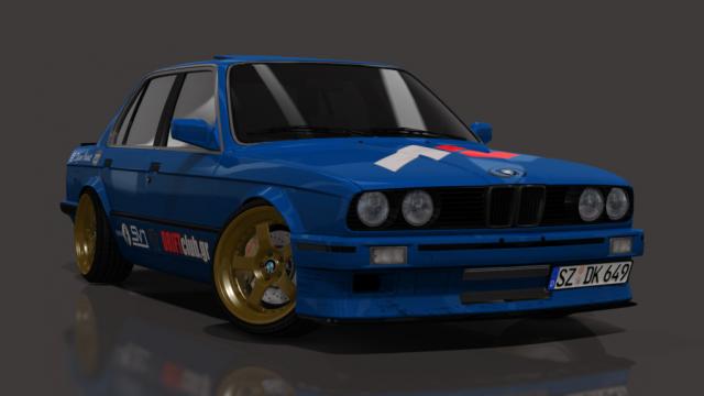 SVD BMW E30 Sedan M50 turbo for Assetto Corsa