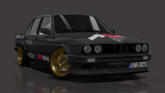 SVD BMW E30 Sedan M50 turbo for Assetto Corsa