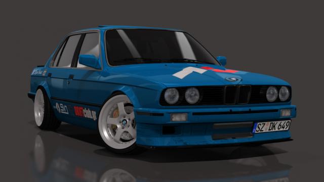 SVD BMW E30 Sedan M50 turbo for Assetto Corsa