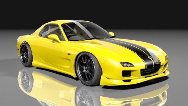 Mazda RX-7 SP Engineering для Assetto Corsa