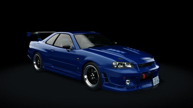 Nissan Skyline GTR R34 0-Spec for Assetto Corsa