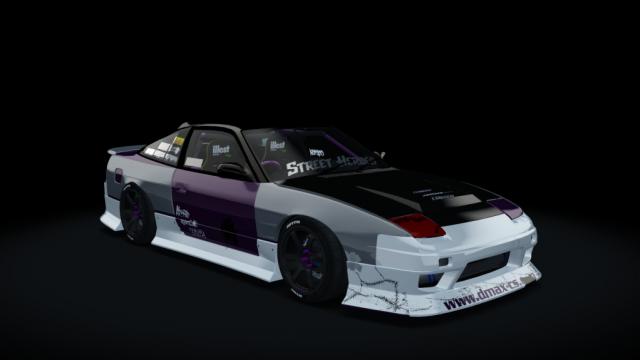 Nissan 180SX RPS13 D-Max Type-III for Assetto Corsa