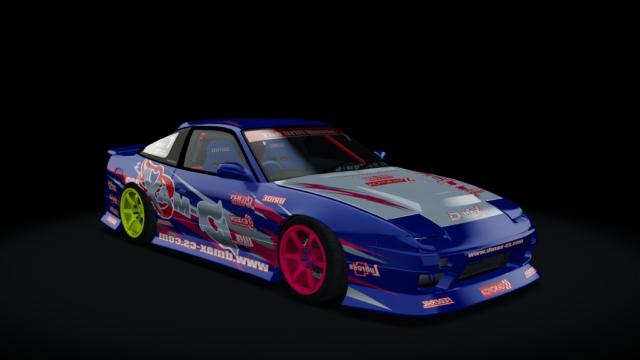 Nissan 180SX RPS13 D-Max Type-III for Assetto Corsa